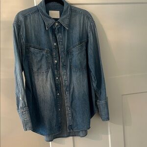 Citizens Of Humanity light blue denim shirt